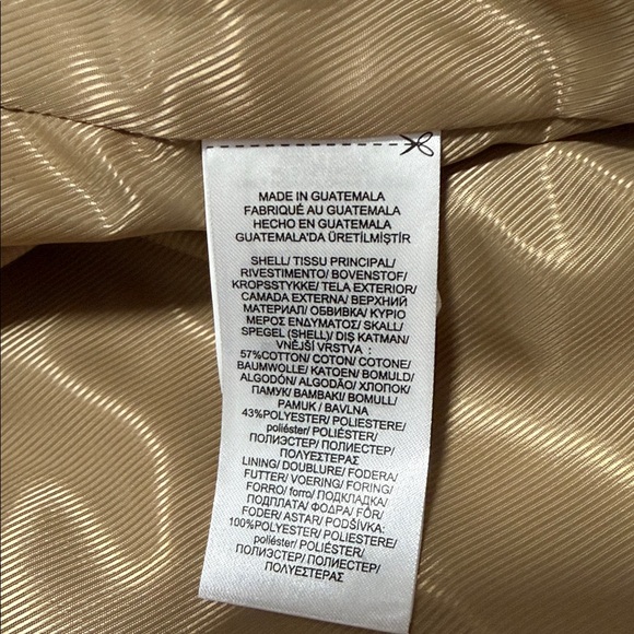 New Lauren Ralph Lauren Hooded Trench Coat in Tan XXL - Picture 7 of 8